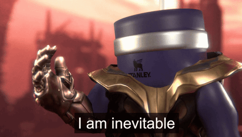 Thanos I Am Inevitable Stan Stanley Meme GIF