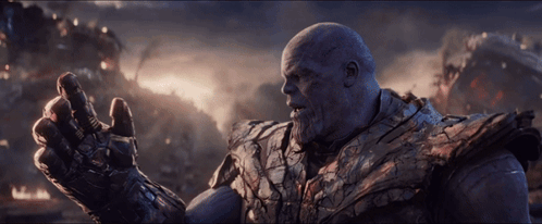 Thanos I Am Inevitable The Glue Meme GIF