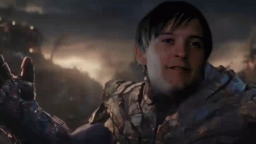 Thanos I Am Inevitable Tobey Maguire Swap GIF