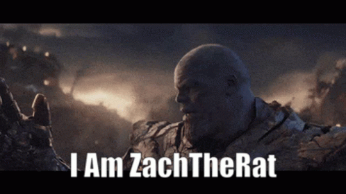 Thanos I Am Inevitable Zach The Rat GIF
