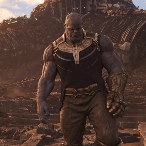 Thanos In Avengers Infinity War GIF