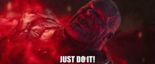 Thanos Just Do It Meme GIF