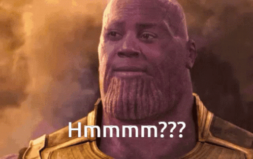 Thanos Sigma Face Meme GIF