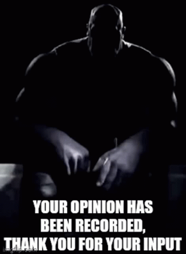 Thanos That's My Opinion GIF
