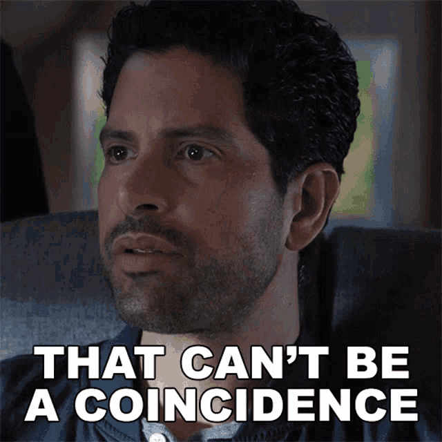 That Cant Be A Coincidence Luke Alvez Gif GIF