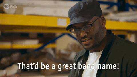 That'd Be A Great Band Name GIF