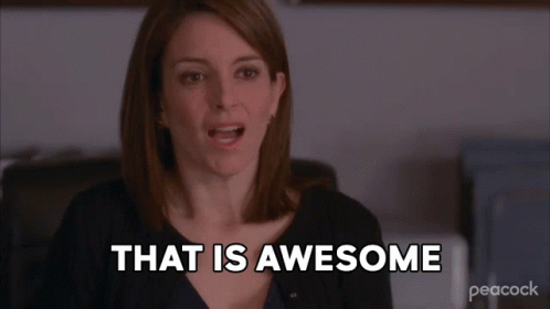 That Is Awesome Pretty Blonde Girl Affirms GIF