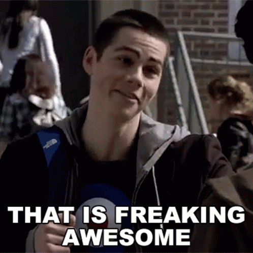 That Is Freaking Awesome Teen Wolf Stiles Stilinski GIF