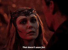 That Is Not Fair Wanda Maximoff GIF
