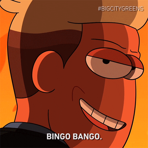 That's A Bingo Big City Greens Chip Whistler GIF