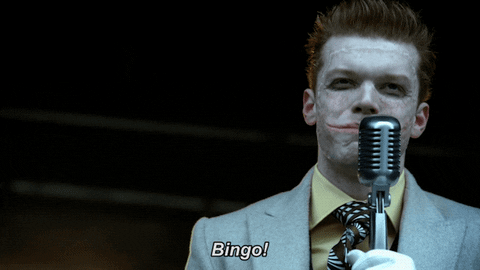 That's A Bingo Gotham Jerome Valeska GIF