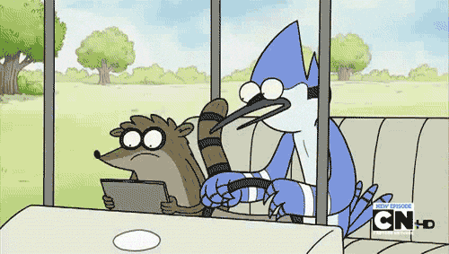 That's A Bingo Mordecai And Rigby GIF