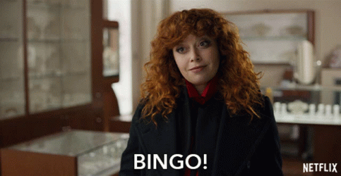 That's A Bingo Russian Doll Nadia Vulvokov GIF