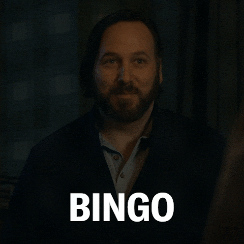 That's A Bingo Ryan Onan GIF