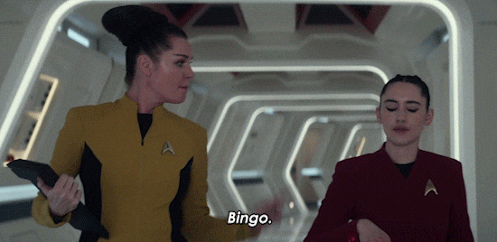 That's A Bingo Star Trek Strange New Worlds GIF