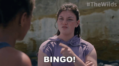 That's A Bingo The Wilds Dot Campbell GIF