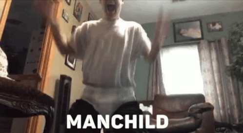 That's A Man Baby Child GIF