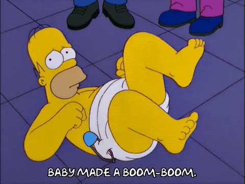 That's A Man Baby Made A Boom GIF