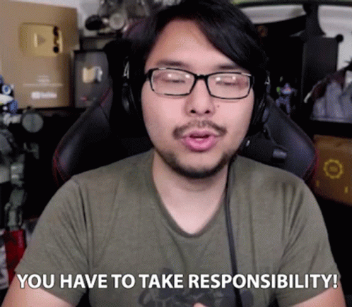 That's A Man Baby Take Responsibility GIF