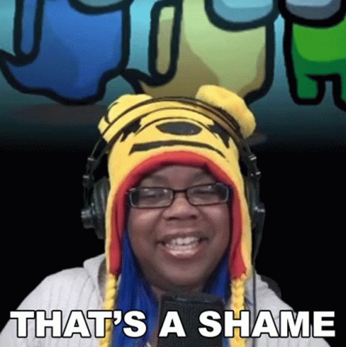 That's A Shame Beautiful Girl GIF