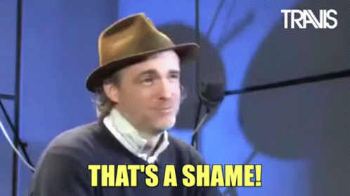 That's A Shame Fran Healy GIF