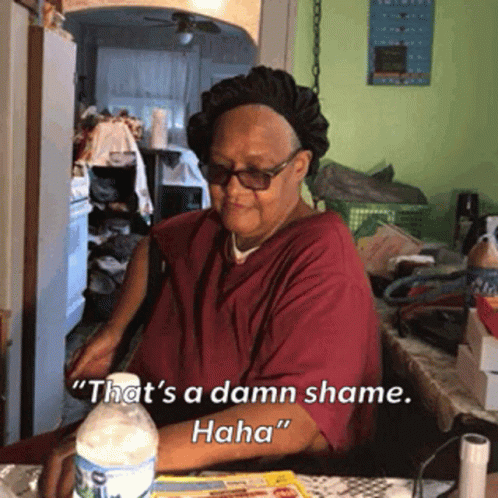 That's A Shame Grandpa GIF