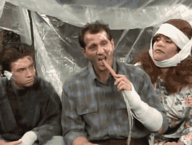 That's All Folks Chewing Man GIF