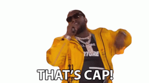 That's Cap Thats Hip Hop GIF