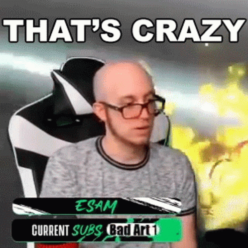 That's Crazy Gaming Eric Lew GIF