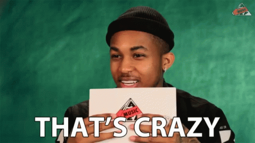 That's Crazy Wild Tripping GIF