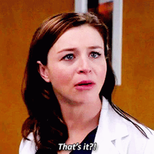 That's It My Disappointment Is Immeasurable GIF