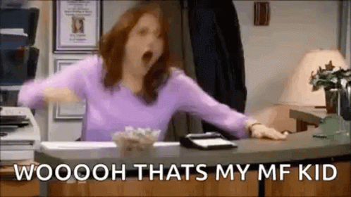 That's My Boy Ellie Kemper GIF