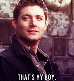 That's My Boy Jensen Ackles GIF
