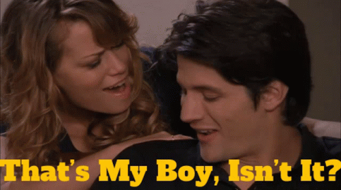 That's My Boy Nathan Scott GIF
