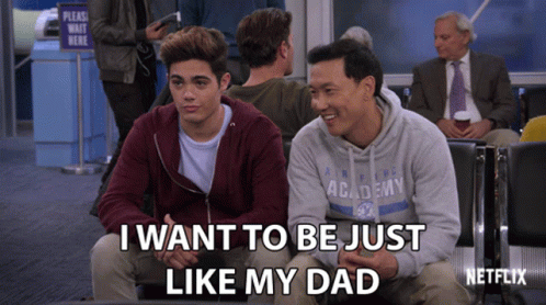 That's My Dad Eddie Shin GIF