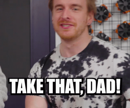 That's My Handsome Dad GIF