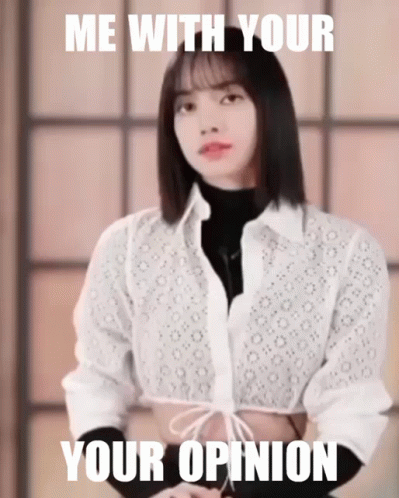 That's My Opinion Lisa Throwing A Card GIF