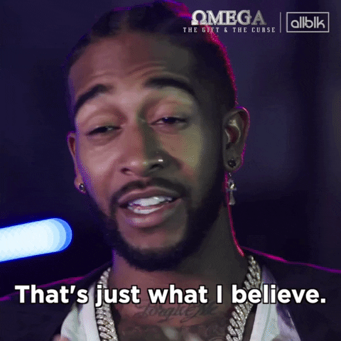 That's My Opinion What I Believe GIF