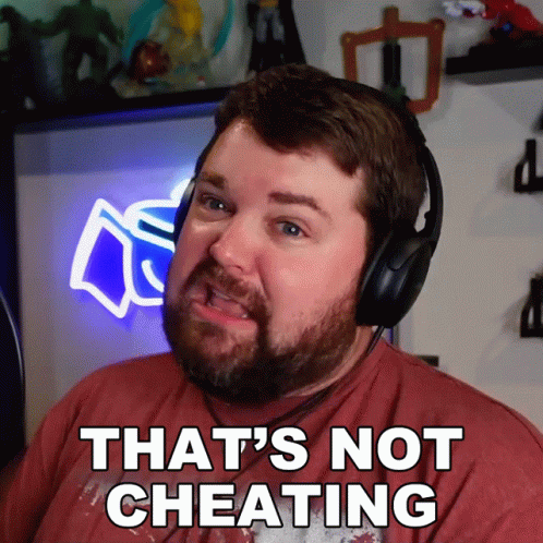 That's Not Cheating GIF