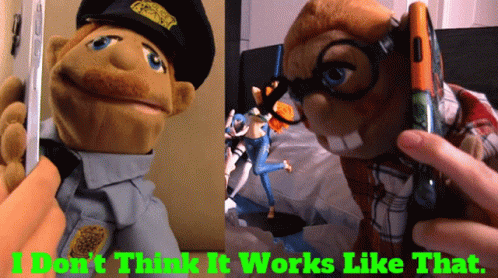 That's Not How This Works Brooklyn Guy Puppets GIF