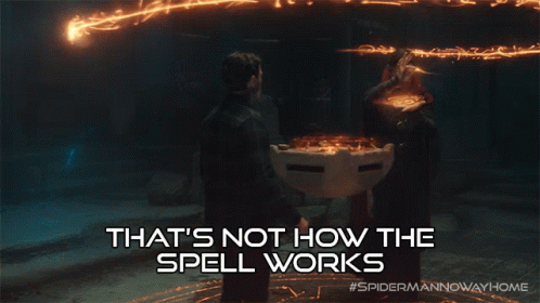 That's Not How This Works Spell GIF