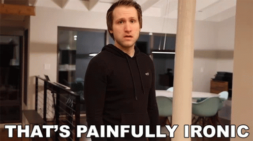 That's Painfully Irony Mcjuggernuggets GIF