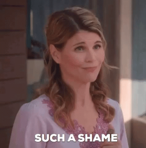 That's Such A Shame Girl GIF