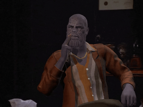 That's True Thanos Ill Do It Myself For Real GIF
