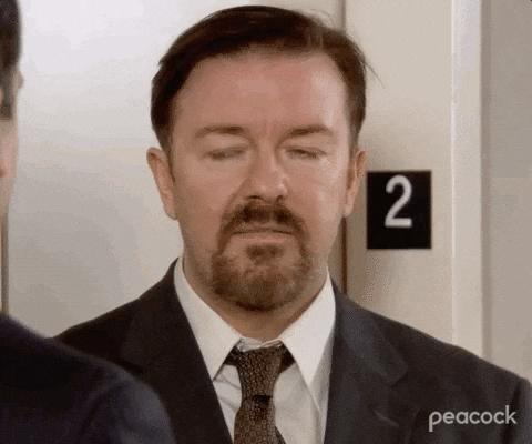 That's What She Said Ricky Gervais GIF
