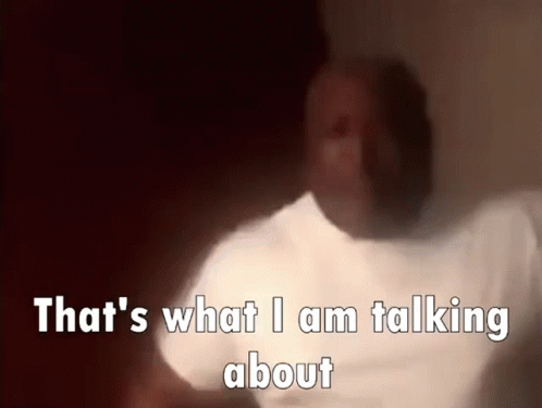 That's Why He's The Goat Black Guy Meme GIF