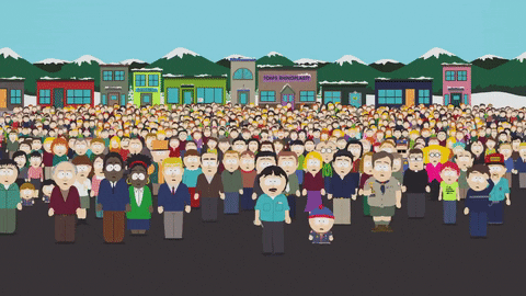That Sucks South Park Citizens GIF