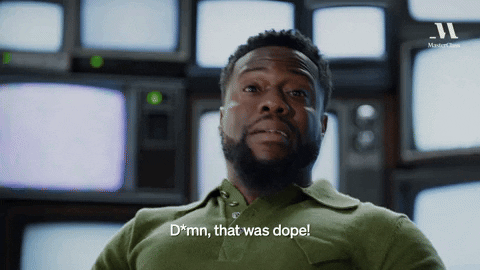 That Was Dope Kevin Hart Damn GIF