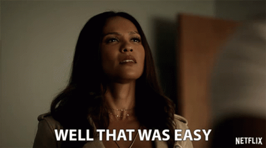 That Was Easy Lesley Ann Brandt GIF