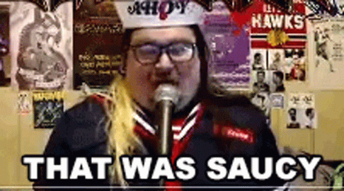 That Was Saucy Man With Eyeglasses GIF